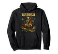 Hay Hustler Cowgirl Riding Horse Hoodie - Custom Art Print Men Women - T-Shirt, Sweatshirt, Hoodie