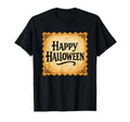 Happy Halloween Typography T-Shirt - Aesthetic Graphic for Adults - T-Shirt, Sweatshirt, Hoodie