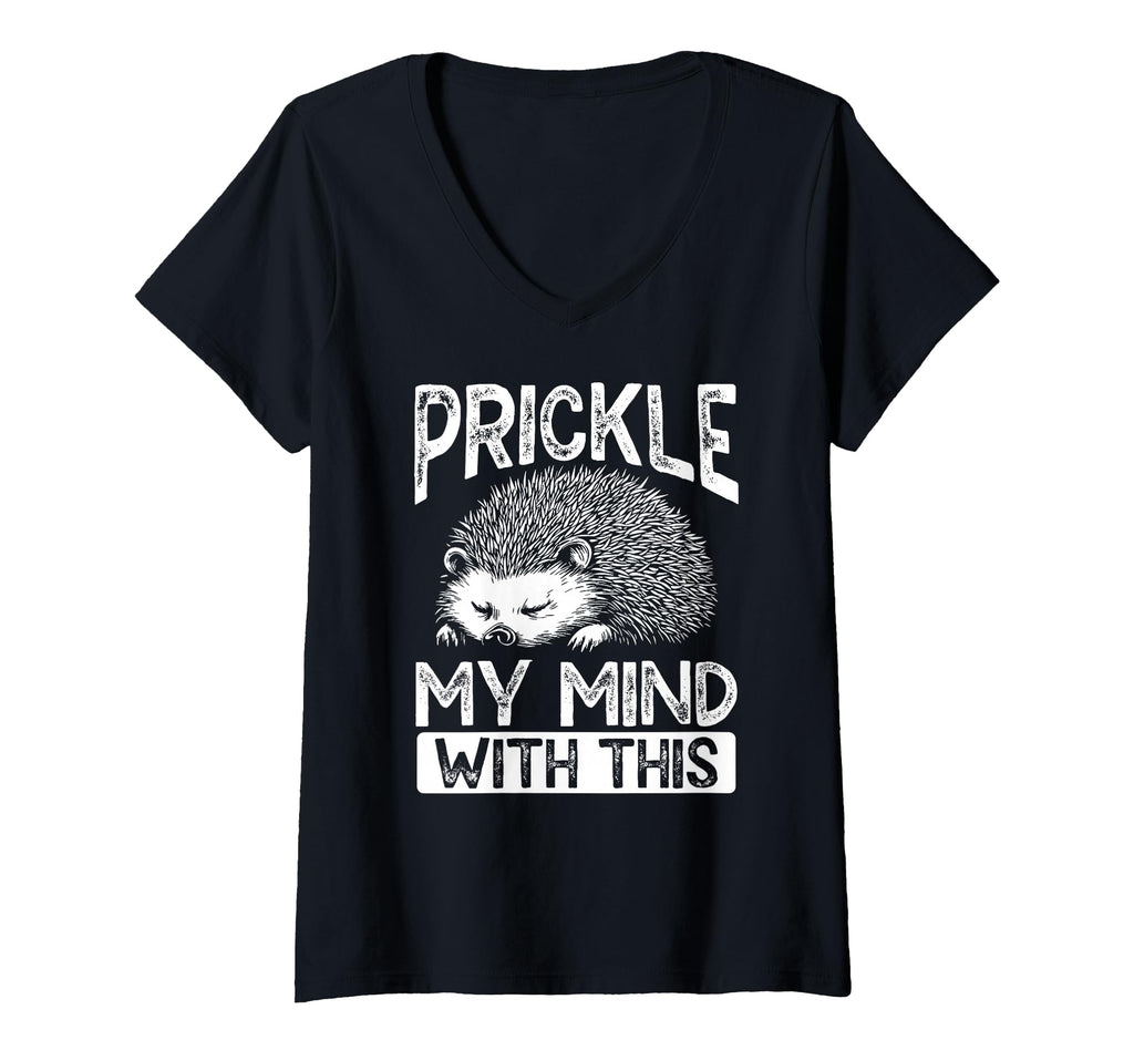 Womens Prickly Hedgehog Overthinkers T-Shirt - Unique Graphic for Adults - T-Shirt, Sweatshirt, Hoodie