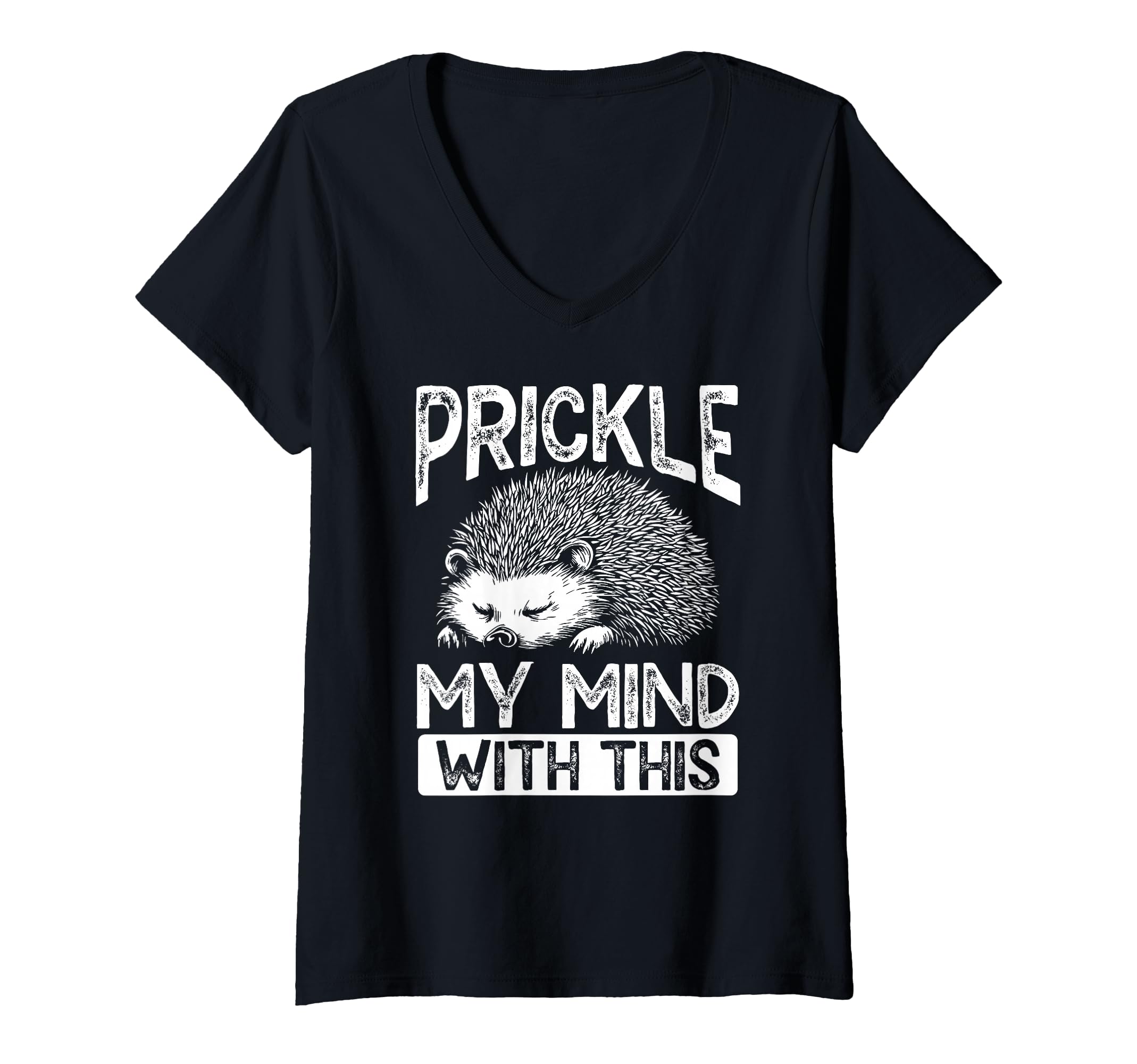 Womens Prickly Hedgehog Overthinkers T-Shirt - Unique Graphic for Adults - T-Shirt, Sweatshirt, Hoodie