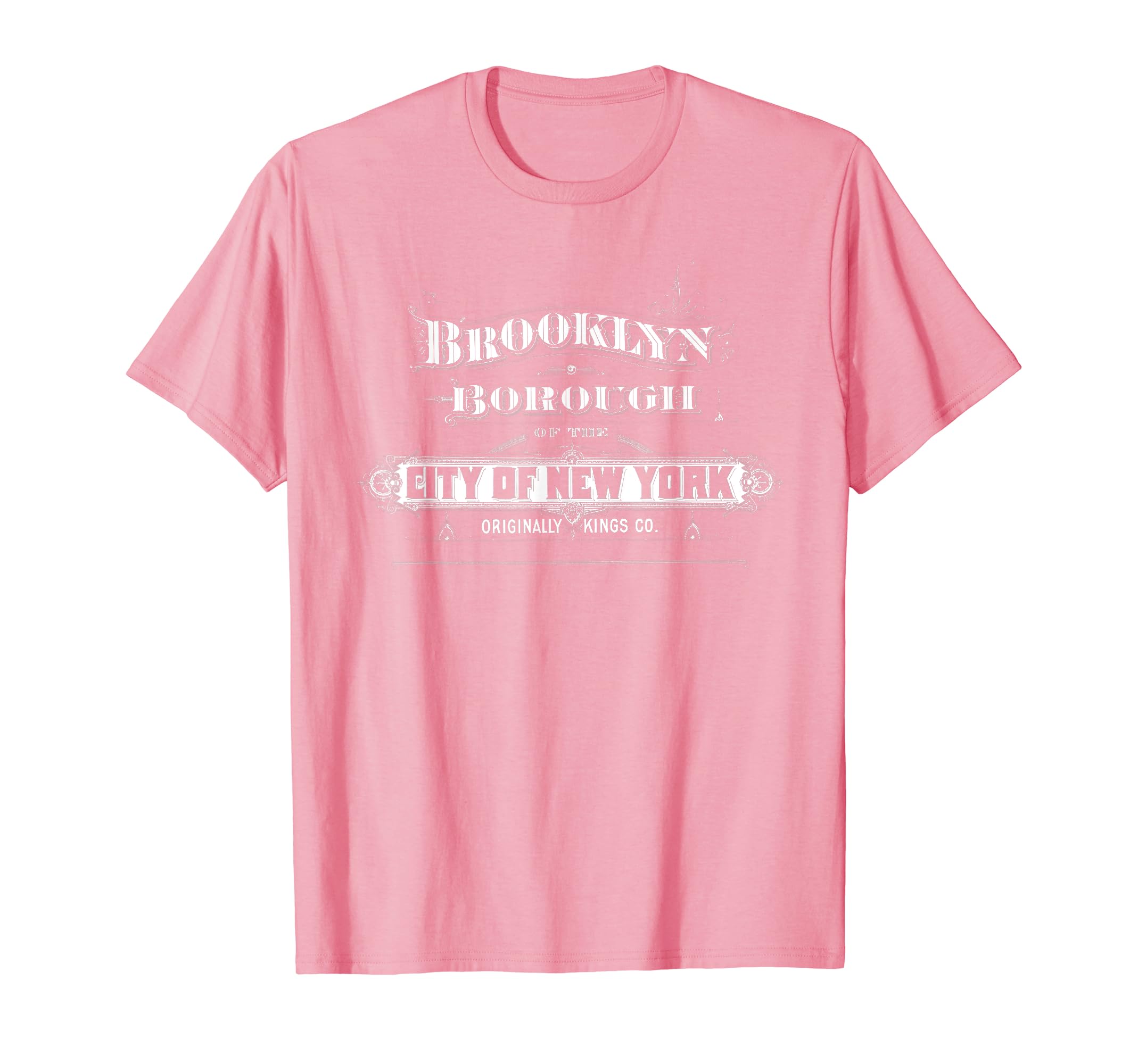 Brooklyn Typography Souvenir T-Shirt - Fun Novelty Design for Adults - T-Shirt, Sweatshirt, Hoodie
