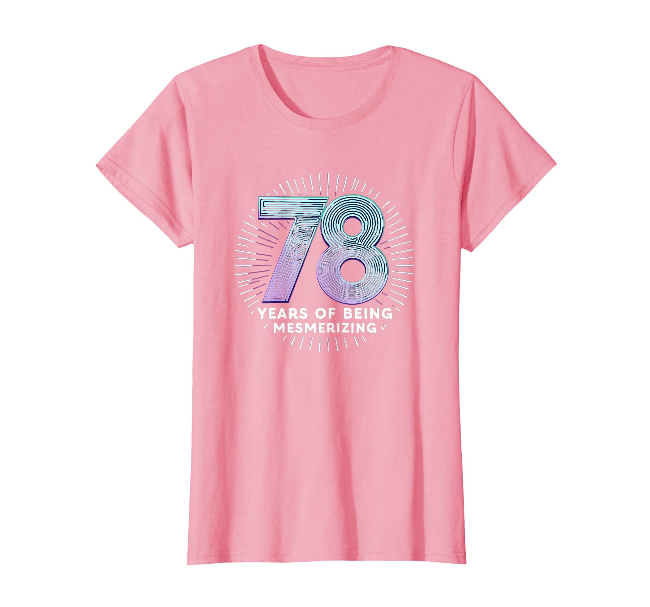 78 Years Mesmerizing Birthday Gift T-Shirt - Graphic Print for Adults - T-Shirt, Sweatshirt, Hoodie