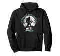 West Texas Bigfoot Night Walk Moon Hoodie - Novelty Apparel for Adults - T-Shirt, Sweatshirt, Hoodie
