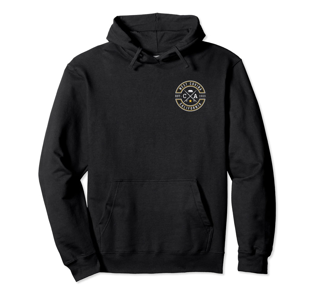 West Covina Beach California Ca Surfer Hoodie - Trendy Graphic Men Women - T-Shirt, Sweatshirt, Hoodie