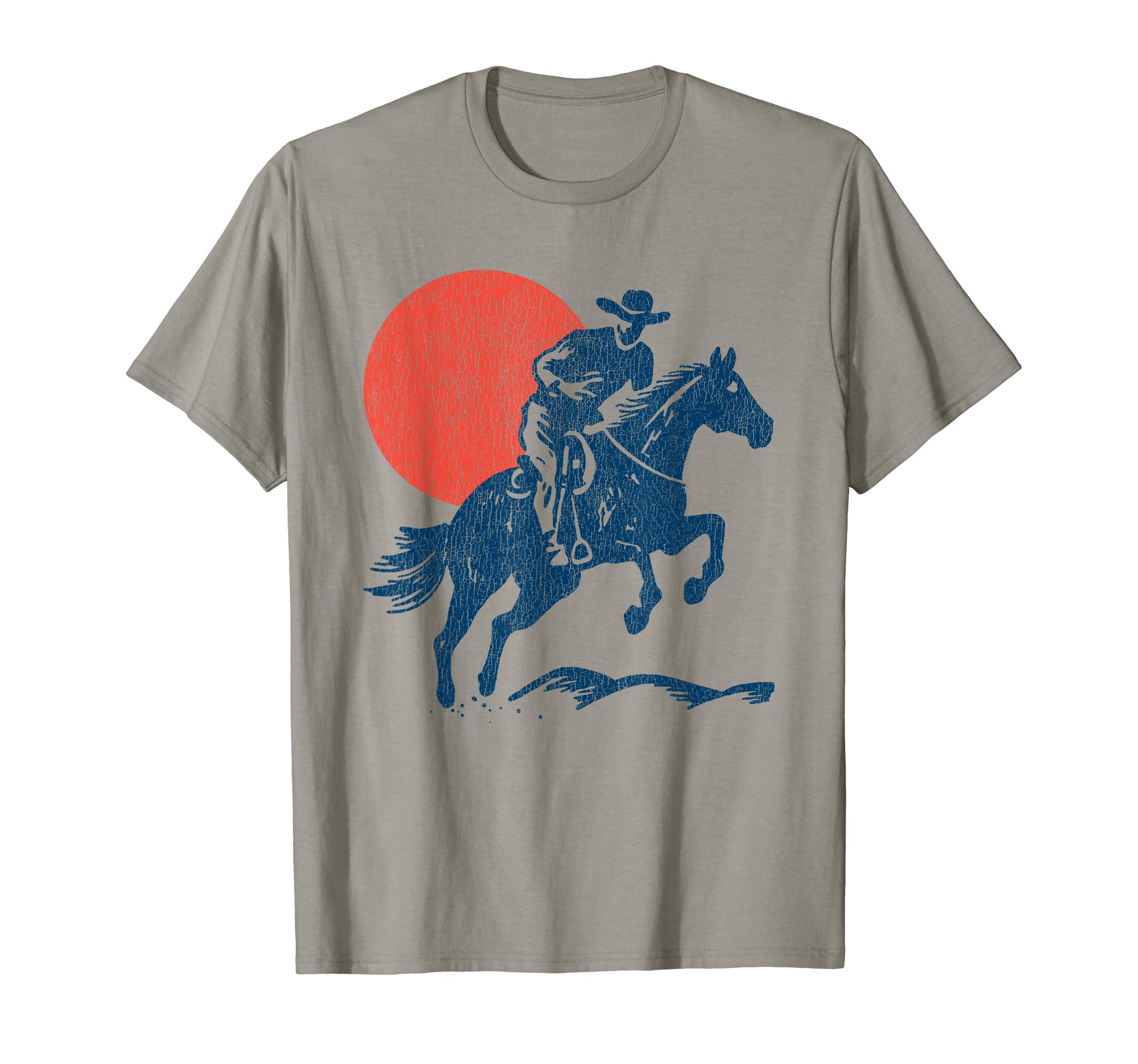 Distressed Western Cowboy Gunslinger T-Shirt - Trendy Graphic Unisex - T-Shirt, Sweatshirt, Hoodie