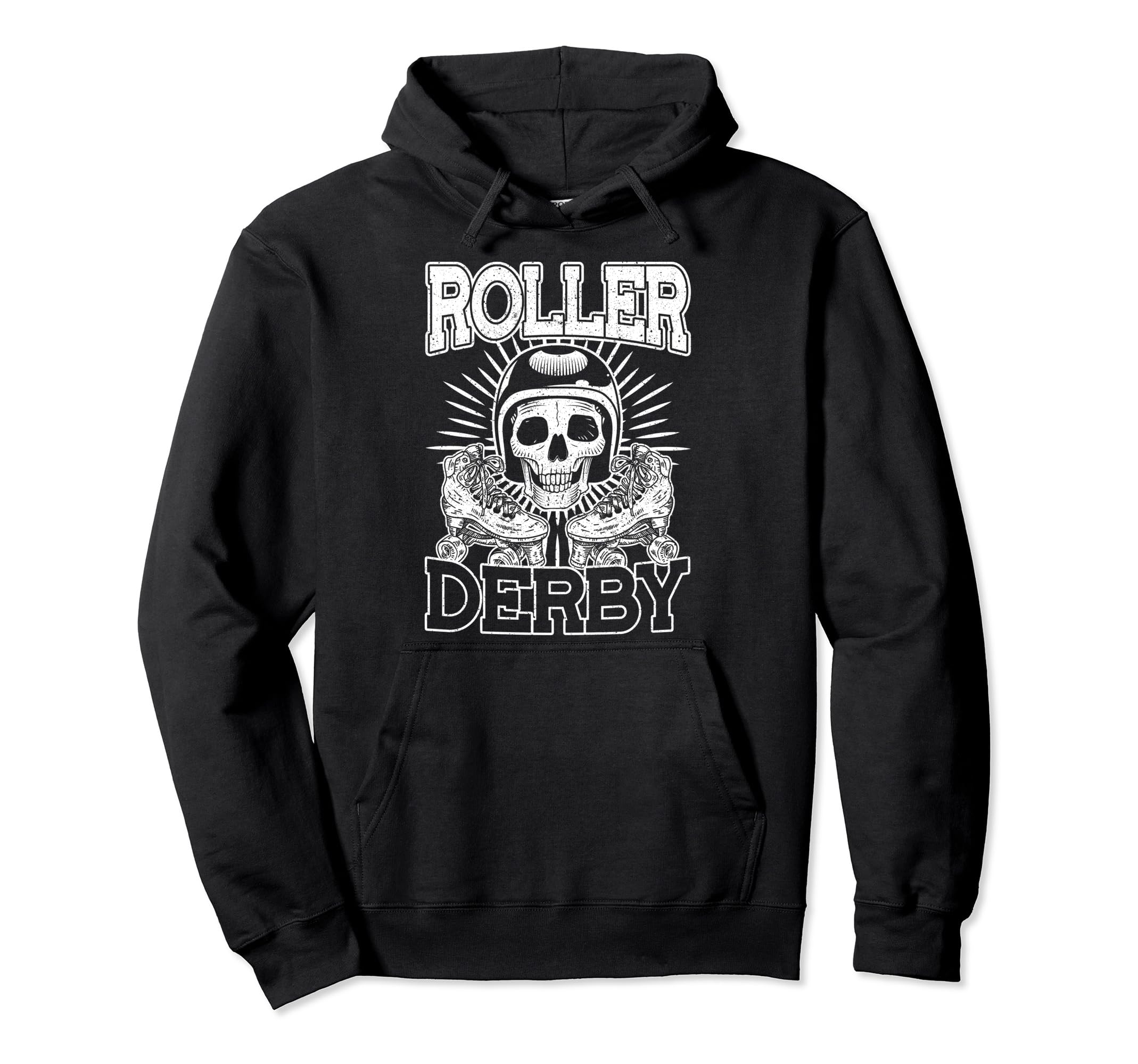 Rollerderby Roller Skates Disco Hoodie - Streetwear Style for Adults - T-Shirt, Sweatshirt, Hoodie