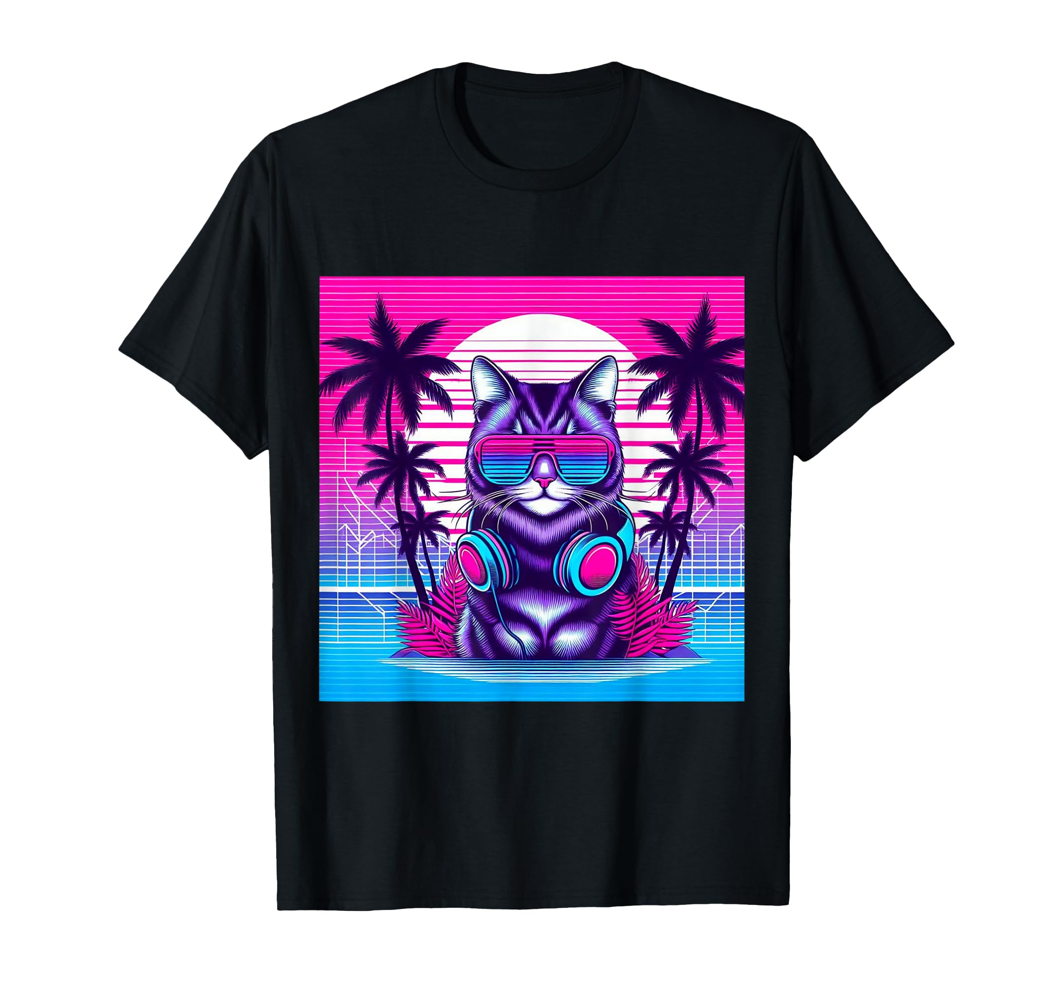 Synthwave Retrowave Vaporwave Outrun T-Shirt - Minimalist Print Men Women - T-Shirt, Sweatshirt, Hoodie