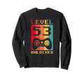 Level 53 Unlocked Gamer Controller Sweatshirt - Fun Novelty Design Unisex - T-Shirt, Sweatshirt, Hoodie