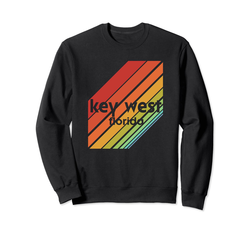 Key West 70S 80S Florida Sweatshirt - Aesthetic Graphic Unisex - T-Shirt, Sweatshirt, Hoodie