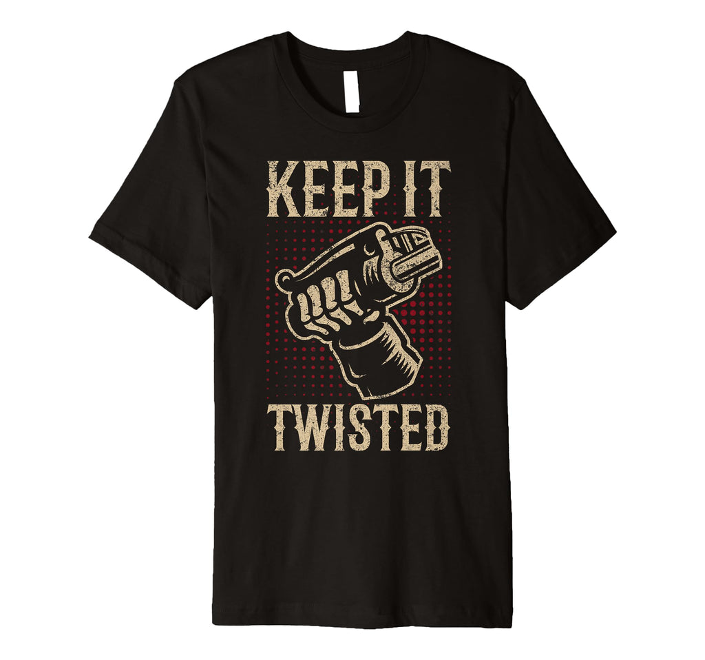 Keep It Twisted Motorcycle T-Shirt - Unique Graphic for Adults - T-Shirt, Sweatshirt, Hoodie