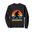 Grassquatch Funny Bigfoot Sweatshirt - Graphic Print for Adults - T-Shirt, Sweatshirt, Hoodie
