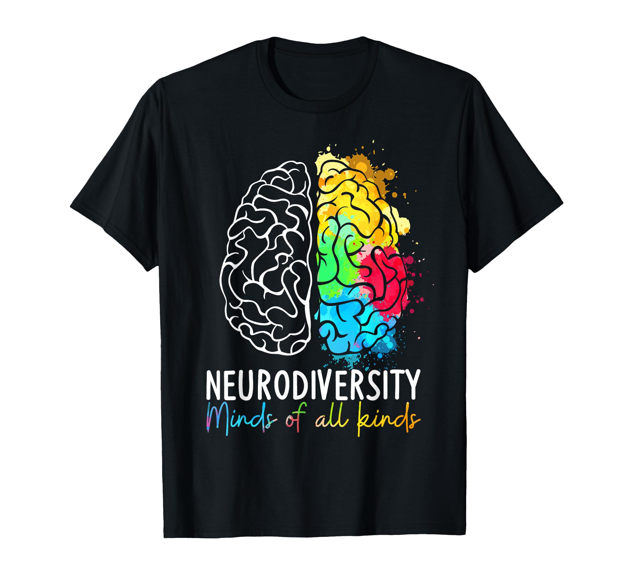 Neurodiversity Autism Spectrum Asd Adhd T-Shirt - Graphic Print Men Women - T-Shirt, Sweatshirt, Hoodie