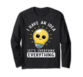 I Have Lets Overthink Everything Light T-Shirt - Fun Novelty Design Unisex - T-Shirt, Sweatshirt, Hoodie