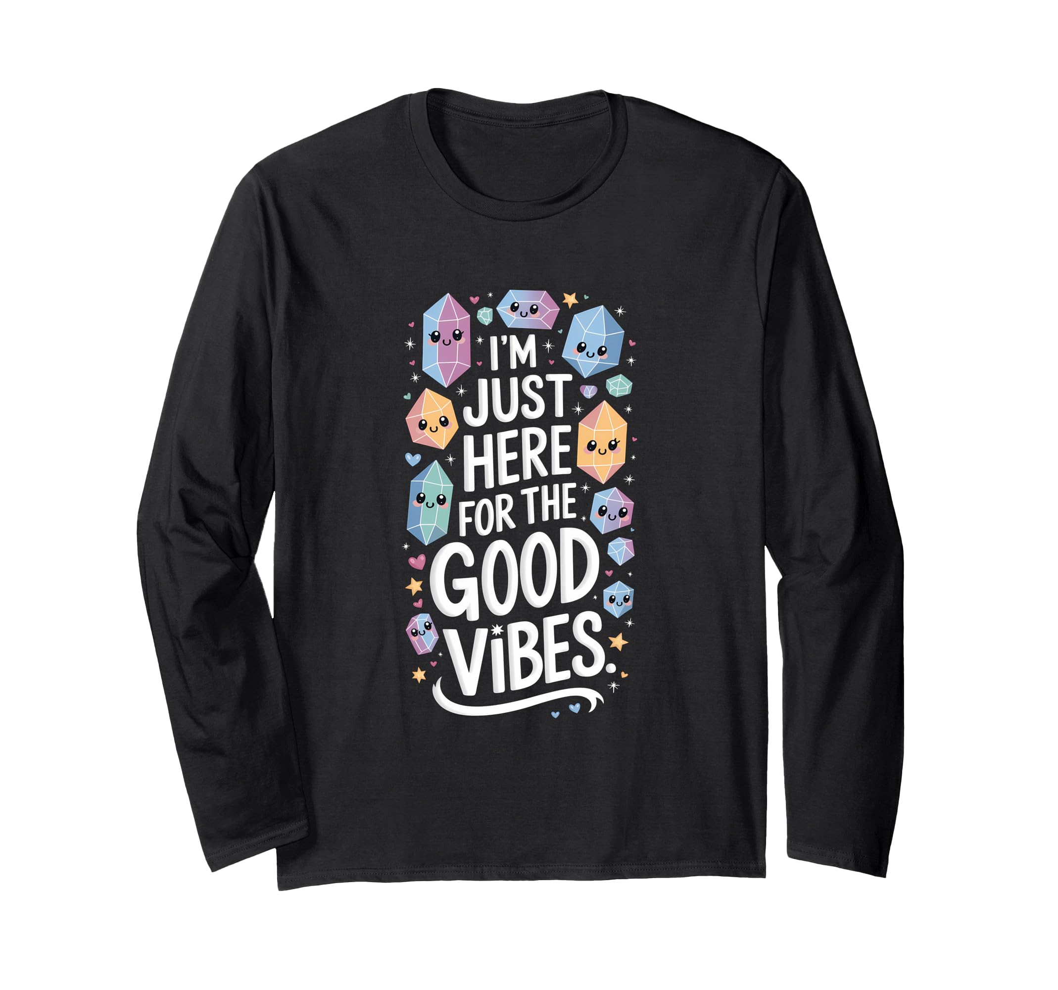 Healing Stone Crystals Energy T-Shirt - Streetwear Style for Adults - T-Shirt, Sweatshirt, Hoodie