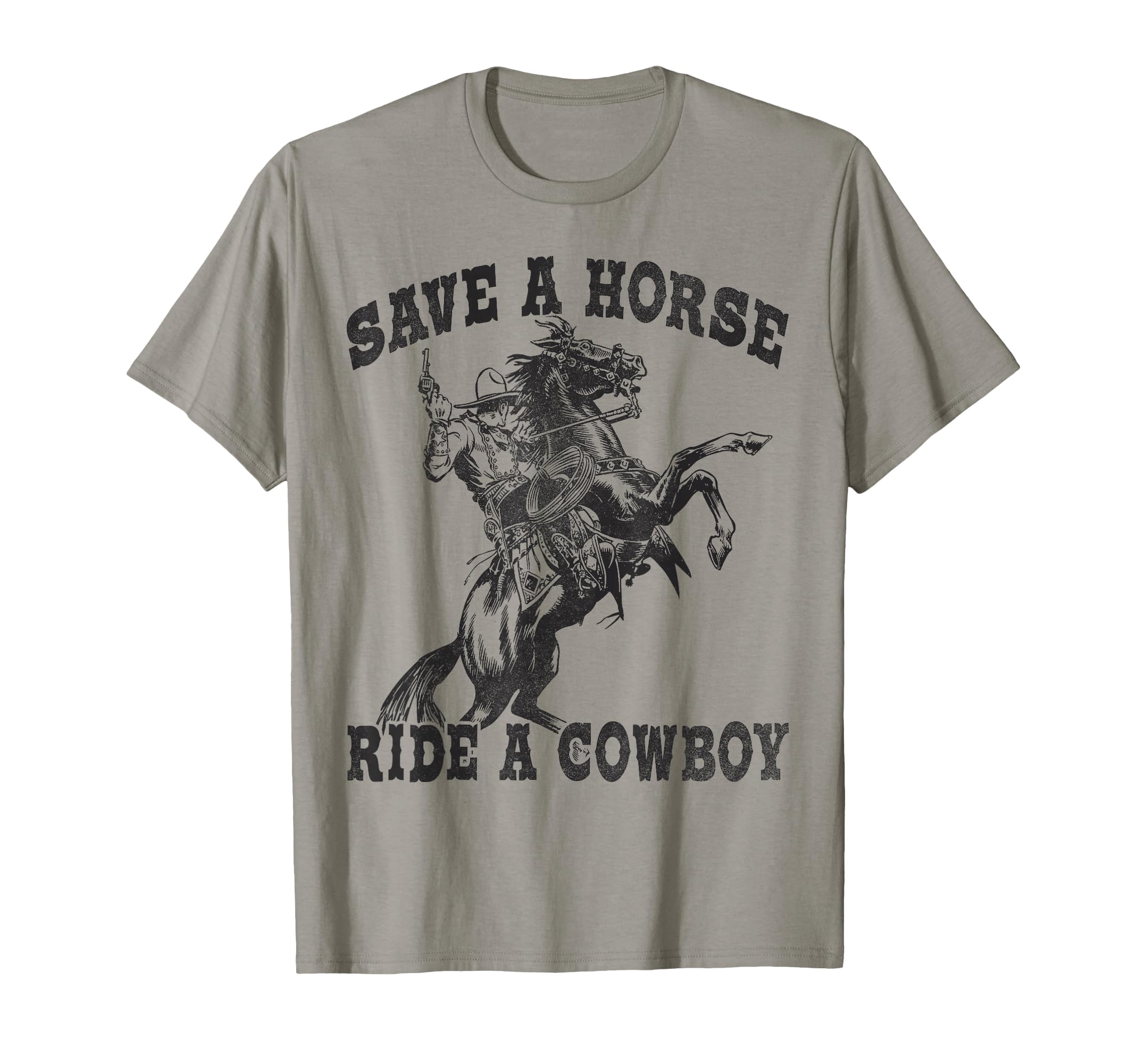 Save Horse Ride Cowboy Funny T-Shirt - Trendy Graphic for Adults - T-Shirt, Sweatshirt, Hoodie