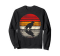 Buzzard Bird Sunset Safari 70S Sweatshirt - Fun Novelty Design for Adults - T-Shirt, Sweatshirt, Hoodie