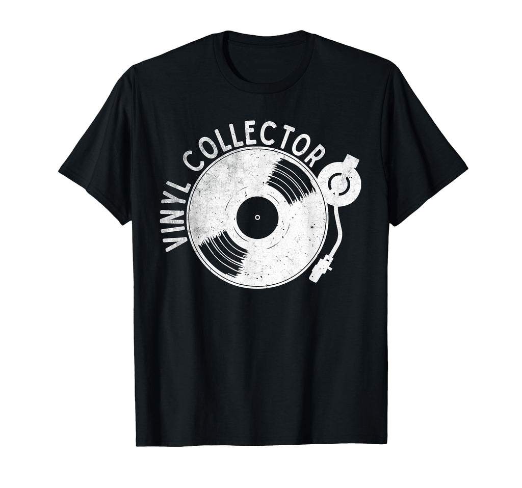 Vinyl Collector Music Lover Record T-Shirt - Streetwear Style for Adults - T-Shirt, Sweatshirt, Hoodie