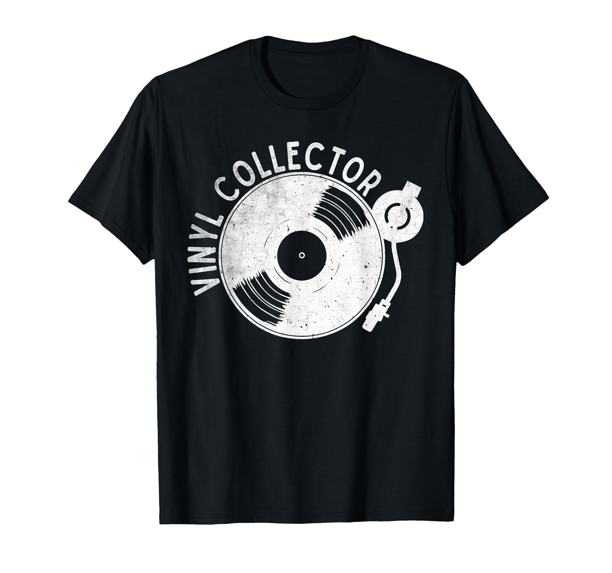 Vinyl Collector Music Lover Record T-Shirt - Streetwear Style for Adults - T-Shirt, Sweatshirt, Hoodie