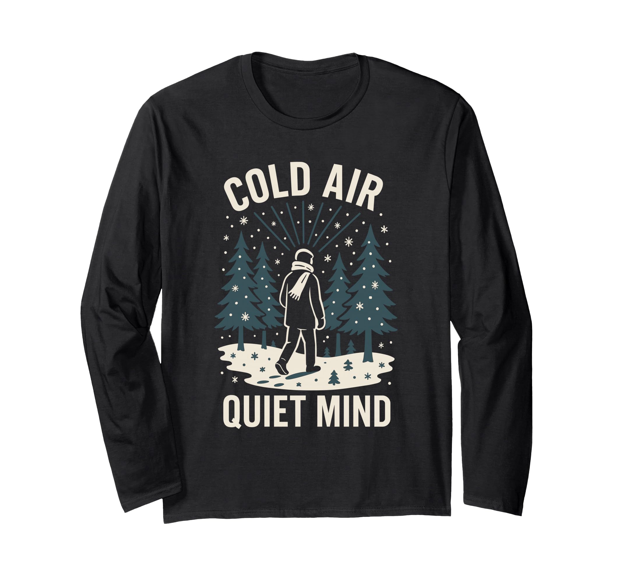 Forest Walk Overthinker Mental Reset Gift T-Shirt - Trendy Graphic Unisex - T-Shirt, Sweatshirt, Hoodie