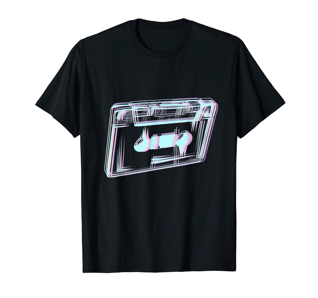 Cassette Tape Vaporwave T-Shirt - Casual Everyday Wear for Adults - T-Shirt, Sweatshirt, Hoodie