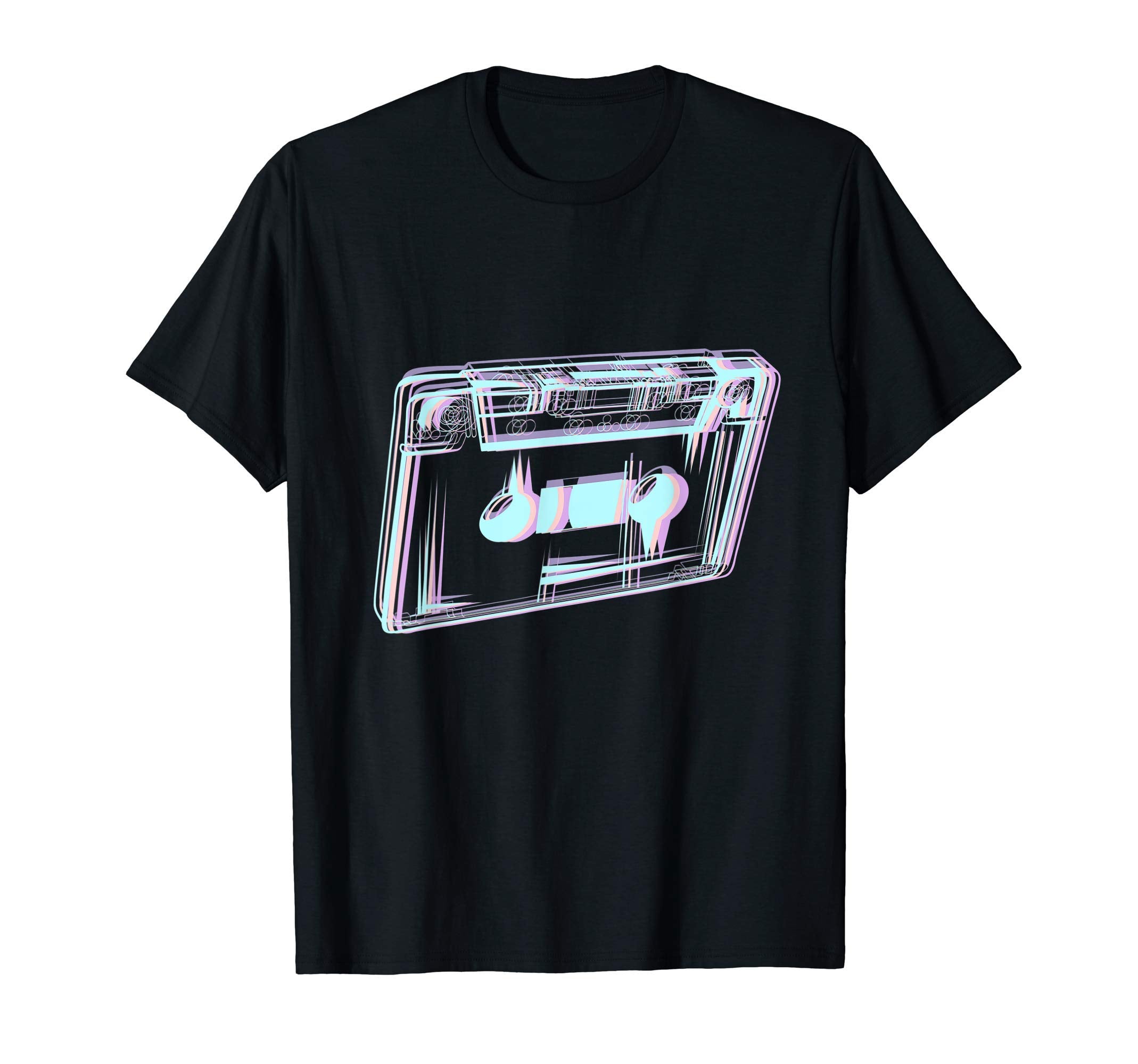 Cassette Tape Vaporwave T-Shirt - Casual Everyday Wear for Adults - T-Shirt, Sweatshirt, Hoodie