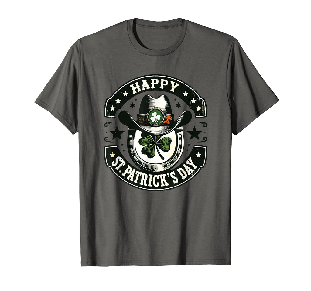 Cowboy St Patrick Day Western Rodeo T-Shirt - Streetwear Style Men Women - T-Shirt, Sweatshirt, Hoodie