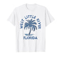 West Little River Florida Palm Tree Fl T-Shirt - Trendy Graphic for Adults - T-Shirt, Sweatshirt, Hoodie