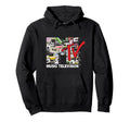 Logo 80S Cassette Tapes Remix Hoodie - Unique Graphic Unisex - T-Shirt, Sweatshirt, Hoodie