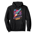 Space Race 1985 Rocket Eighties Space Hoodie - Custom Art Print Men Women - T-Shirt, Sweatshirt, Hoodie