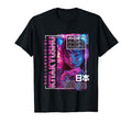 Kitakyushu City 80S Synthwave E Japan T-Shirt - Unique Graphic Unisex - T-Shirt, Sweatshirt, Hoodie