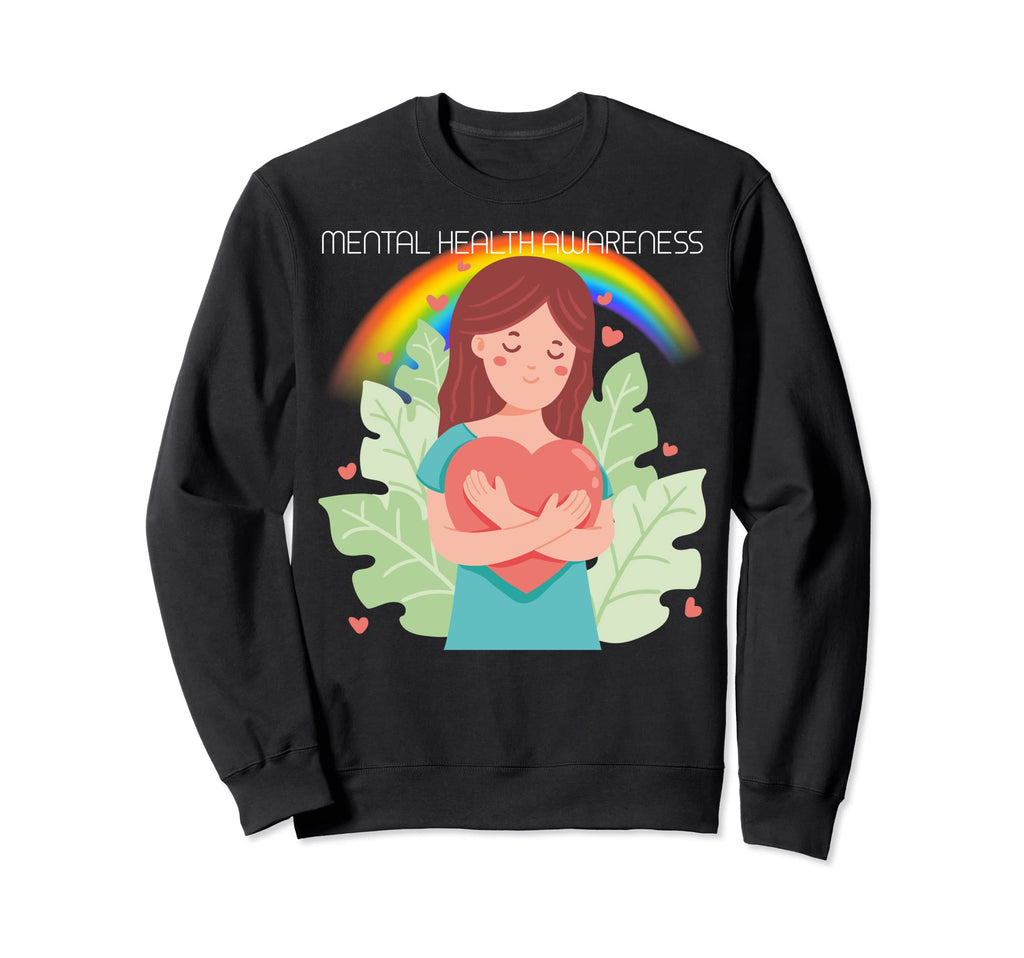 Lgbtq Mental Health Awareness Sweatshirt - Streetwear Style Men Women - T-Shirt, Sweatshirt, Hoodie