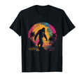 Bigfoot Vaporwave Aesthetic Synthwave T-Shirt - Streetwear Style Unisex - T-Shirt, Sweatshirt, Hoodie