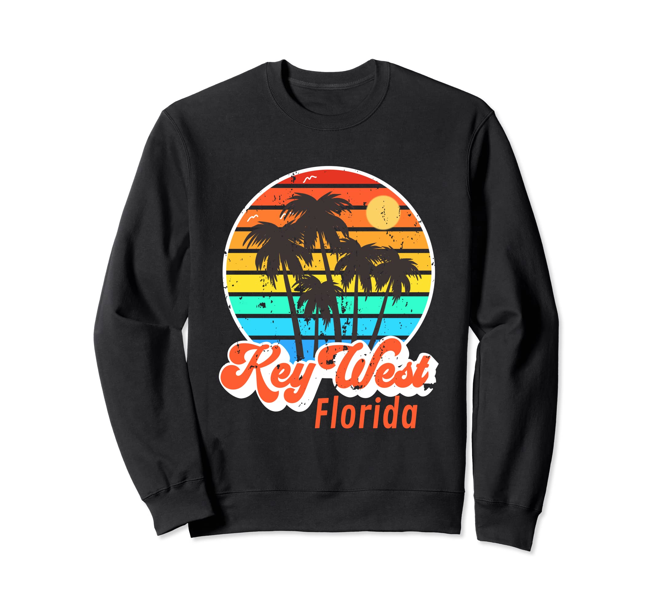 Key West Florida Keys Beach Vacation Sweatshirt - Graphic Print Unisex - T-Shirt, Sweatshirt, Hoodie