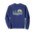 Firestone Co Throwback 70S Sweatshirt - Novelty Apparel for Adults - T-Shirt, Sweatshirt, Hoodie