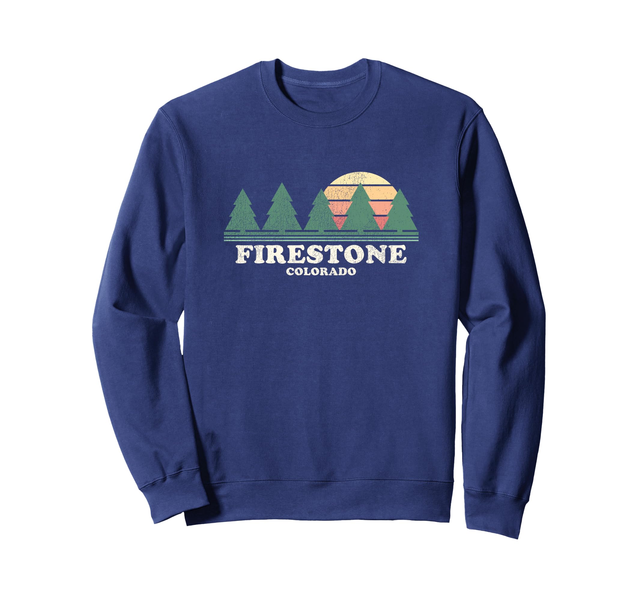 Firestone Co Throwback 70S Sweatshirt - Novelty Apparel for Adults - T-Shirt, Sweatshirt, Hoodie