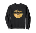 Vinyl Record Player Disco Music Sweatshirt - Unique Graphic for Adults - T-Shirt, Sweatshirt, Hoodie