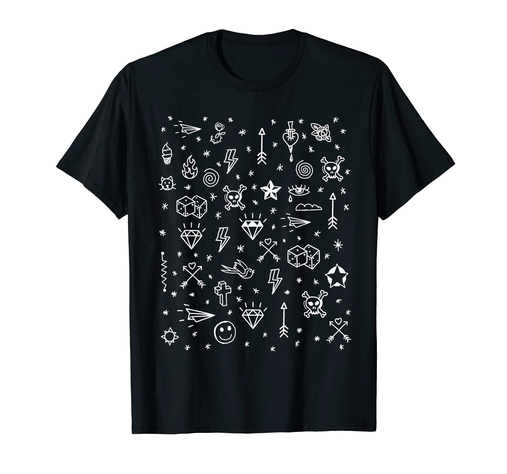 American Tattoo Flash Traditional Tattoo T-Shirt - Unique Graphic Unisex - T-Shirt, Sweatshirt, Hoodie