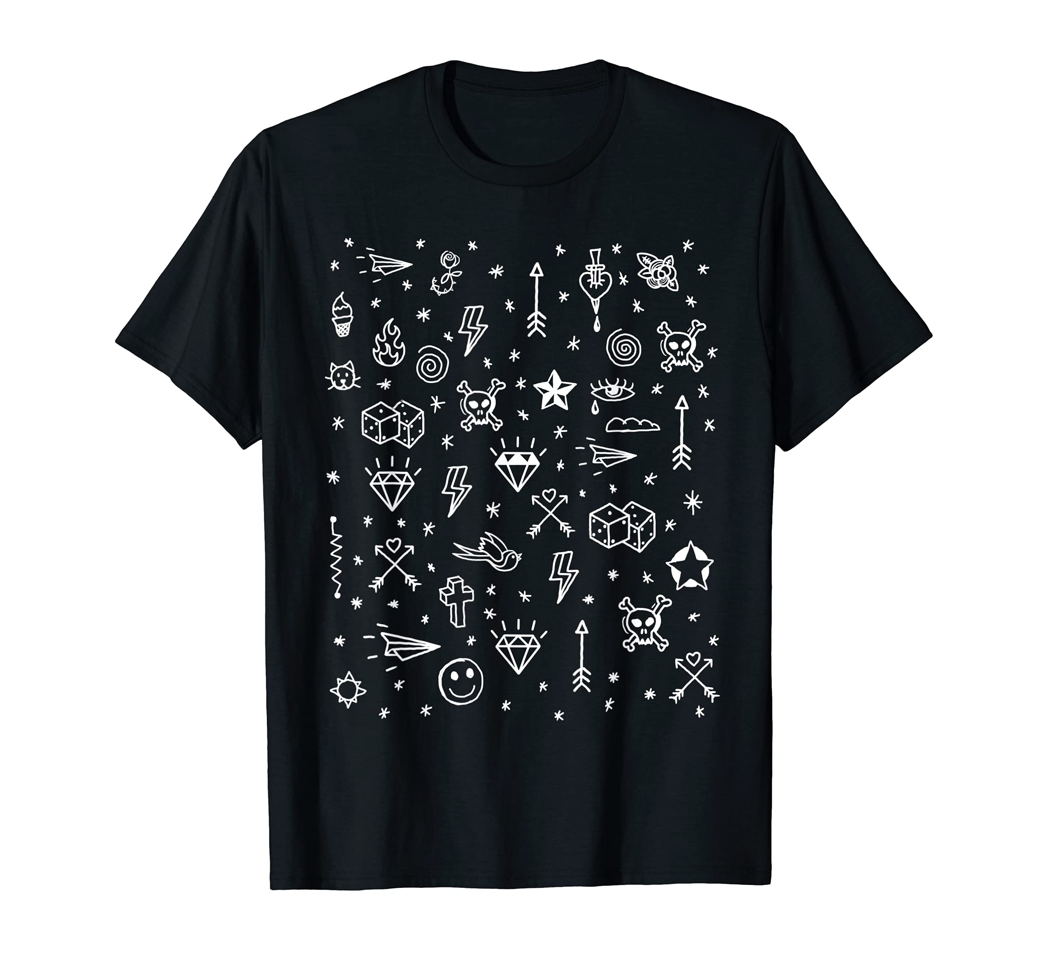 American Tattoo Flash Traditional Tattoo T-Shirt - Unique Graphic Unisex - T-Shirt, Sweatshirt, Hoodie