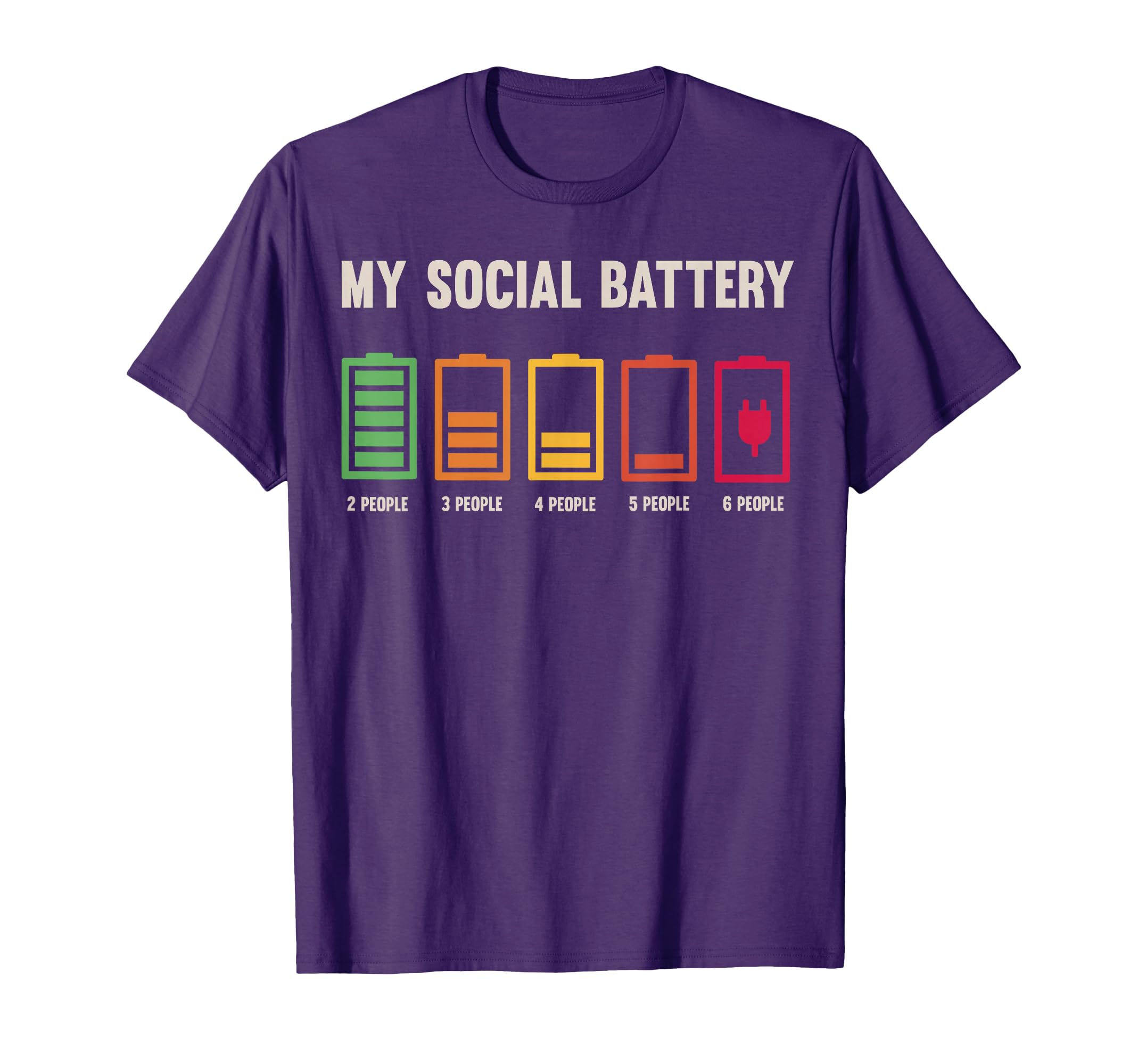 My Social Battery Low Energy Anti T-Shirt - Trendy Graphic Men Women - T-Shirt, Sweatshirt, Hoodie