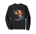 Roller Skating Retrowave Sweatshirt - Trendy Graphic for Adults - T-Shirt, Sweatshirt, Hoodie