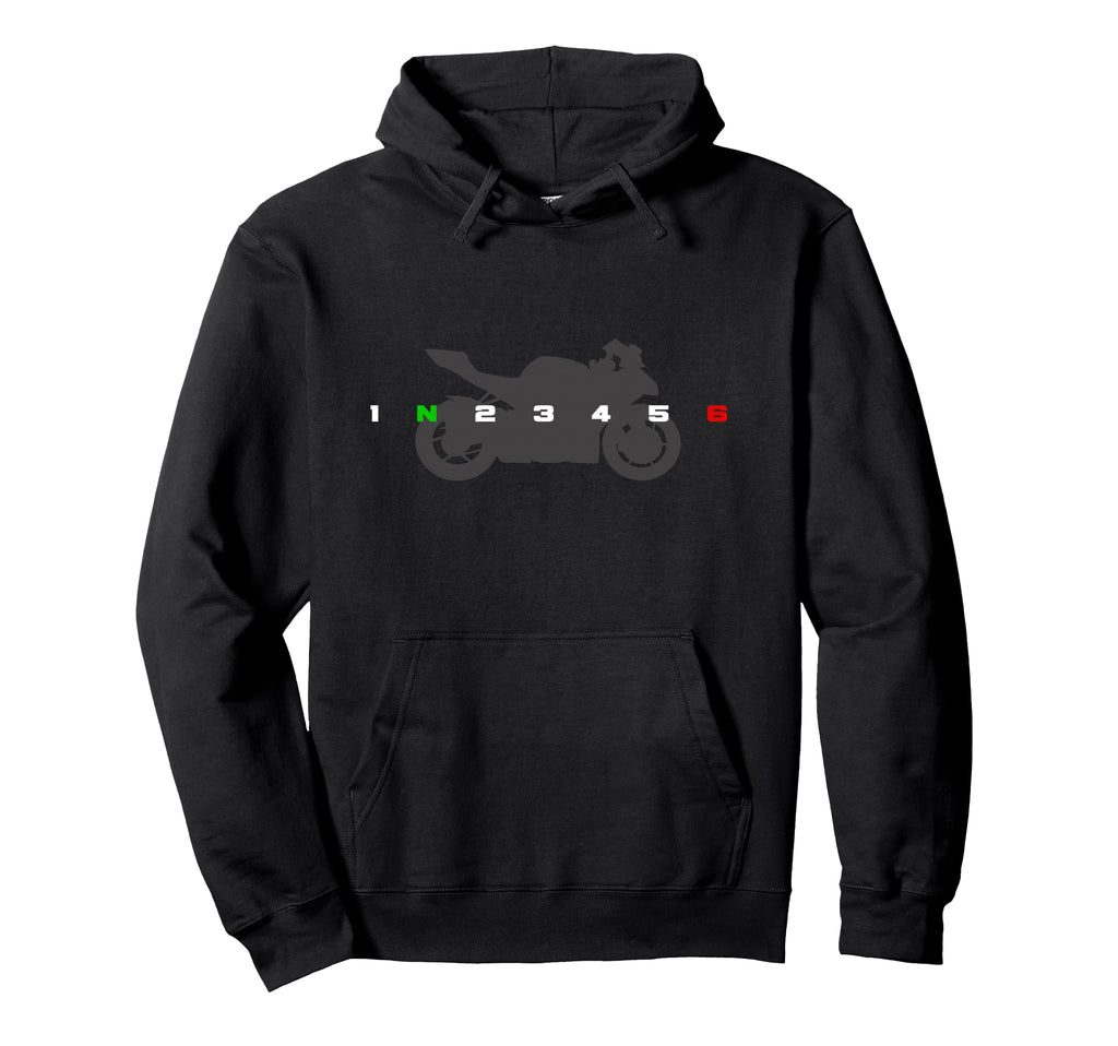 Motorcycle Motorcycle Hoodie - Minimalist Print Unisex - T-Shirt, Sweatshirt, Hoodie