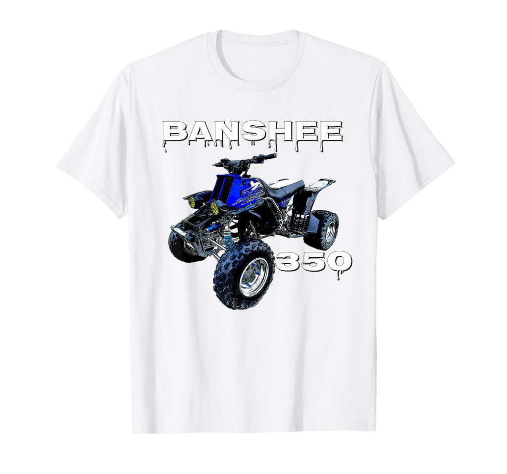 Banshee Quad Atv Atc All Terrain Vehicle T-Shirt - Unique Graphic Men Women - T-Shirt, Sweatshirt, Hoodie