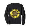 Sunflower Leopard Boho Floral Womens Sweatshirt - Graphic Print Unisex - T-Shirt, Sweatshirt, Hoodie