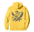 Funny Western Cowboy Cowgirl Riding Eagle Hoodie - Novelty Apparel Unisex - T-Shirt, Sweatshirt, Hoodie