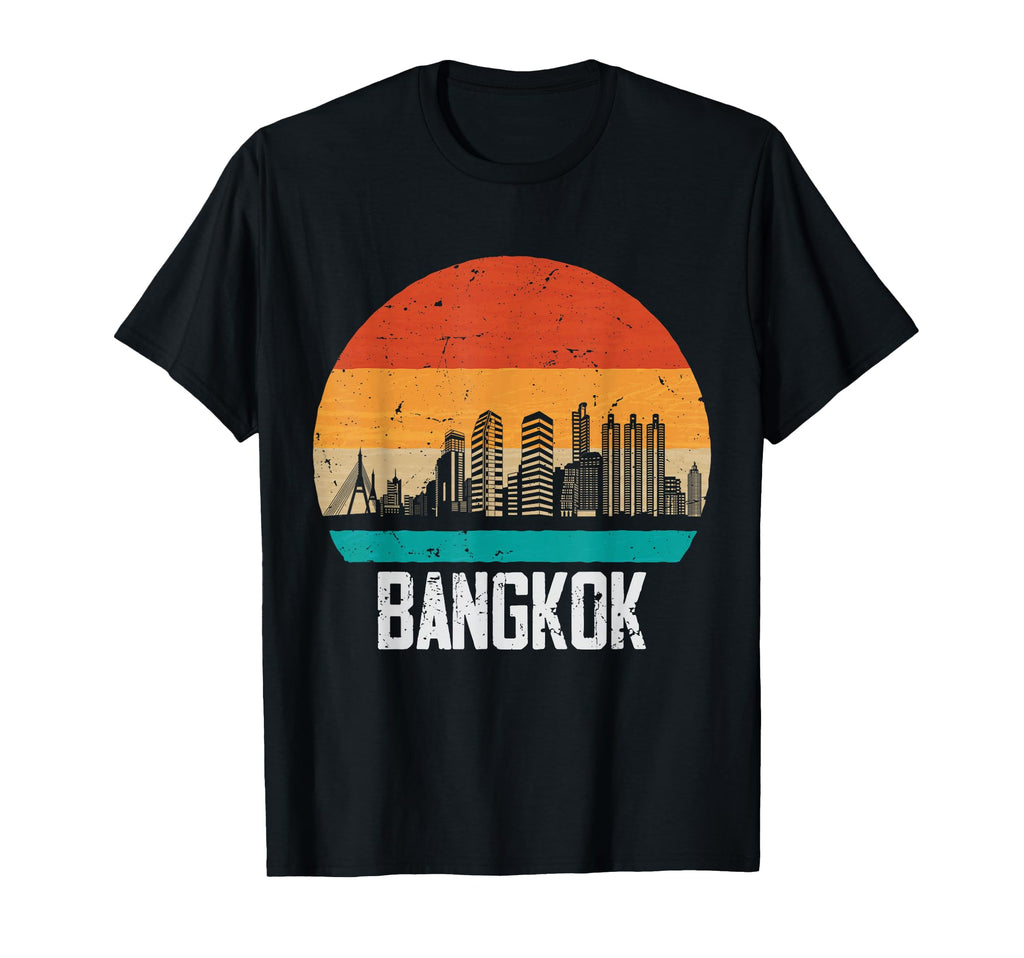 Bangkok Thailand Sunset Skyline T-Shirt - Streetwear Style for Adults - T-Shirt, Sweatshirt, Hoodie
