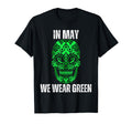 Sugar Skull May We Wear Green Mental T-Shirt - Custom Art Print for Adults - T-Shirt, Sweatshirt, Hoodie