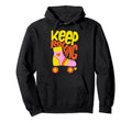 Keep Roller Skating Rolling Funny Hoodie - Aesthetic Graphic for Adults - T-Shirt, Sweatshirt, Hoodie