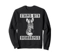 Zebra Overthinkers And Deep Minds Sweatshirt - Minimalist Print for Adults - T-Shirt, Sweatshirt, Hoodie