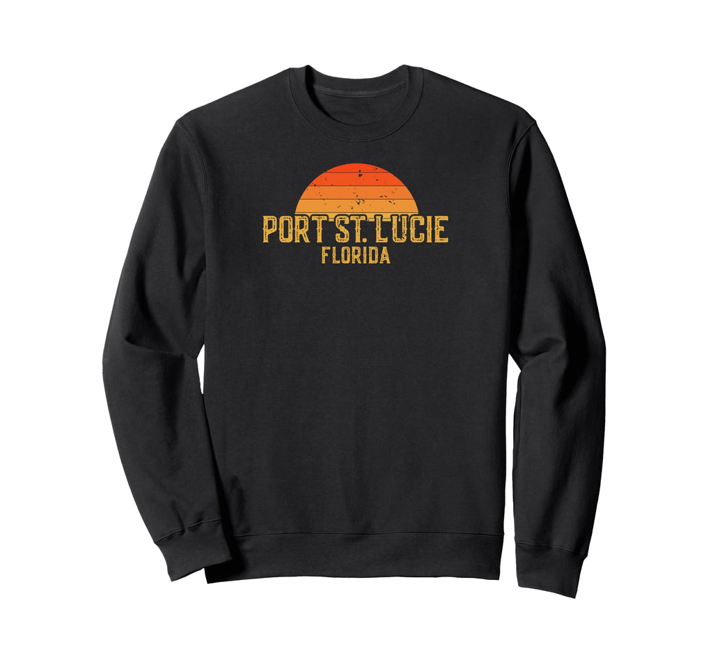 Port St Lucie Florida Sunset Sweatshirt - Novelty Apparel Unisex - T-Shirt, Sweatshirt, Hoodie