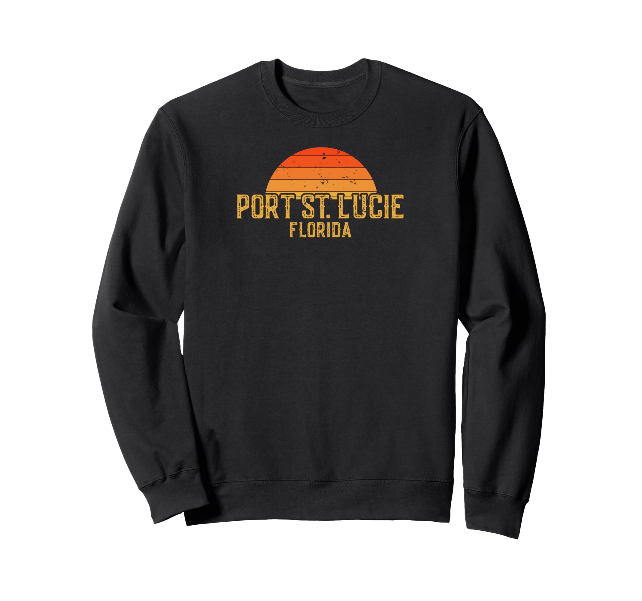 Port St Lucie Florida Sunset Sweatshirt - Novelty Apparel Unisex - T-Shirt, Sweatshirt, Hoodie